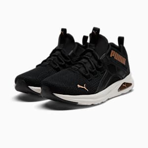 Tenisd de runnin para mujer Revamp Enzo 2, PUMA Black-PUMA Gold, extralarge