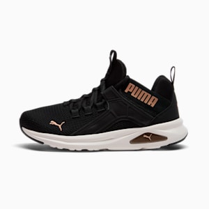 Tenisd de runnin para mujer Revamp Enzo 2, PUMA Black-PUMA Gold, extralarge