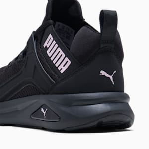 Enzo 2 Revamp Women's Wide Running Shoes, PUMA Black-Whisp Of Pink, extralarge