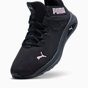 Enzo 2 Revamp Women's Wide Running Shoes, PUMA Black-Whisp Of Pink, extralarge