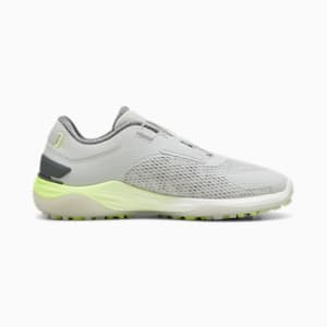メンズ ゴルフ シャドウキャット ニトロ ディスク スパイクレス シューズ, Glacial Gray-Feather Gray-Fast Yellow, extralarge-JPN