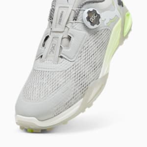 メンズ ゴルフ シャドウキャット ニトロ ディスク スパイクレス シューズ, Glacial Gray-Feather Gray-Fast Yellow, extralarge-JPN