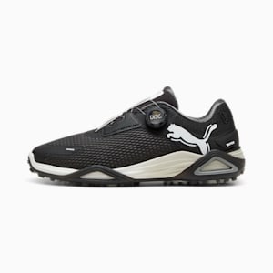 メンズ ゴルフ シャドウキャット ニトロ ディスク スパイクレスシューズ, PUMA Black-Asphalt-PUMA White, extralarge-JPN