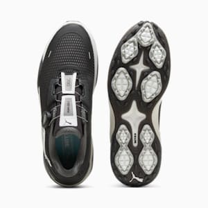 メンズ ゴルフ シャドウキャット ニトロ ディスク スパイクレス シューズ, PUMA Black-Asphalt-PUMA White, extralarge-JPN