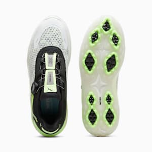 メンズ ゴルフ シャドウキャット ニトロ ディスク スパイクレス シューズ, PUMA White-PUMA Black-Fizzy Apple, extralarge-JPN