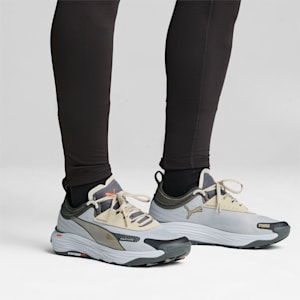 SEASONS Voyage NITRO™ 3 Men's Trail Running Shoes, Cool Light Gray-Desert Dust-Shadow Gray, extralarge