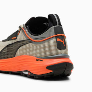 SEASONS Voyage NITRO™ 3 Men's Trail Running Shoes, Desert Dust-Flame Flicker-PUMA Black, extralarge
