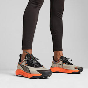 Tenis de running Hombre Voyage NITRO™ 3, Desert Dust-Flame Flicker-PUMA Black, extralarge