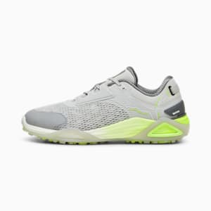 メンズ ゴルフ シャドウキャット ニトロ スパイクレス シューズ, Glacial Gray-Feather Gray-Fast Yellow, extralarge-JPN
