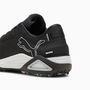 メンズ ゴルフ シャドウキャット ニトロ スパイクレス シューズ, PUMA Black-Silver Mist-PUMA White, extralarge-JPN