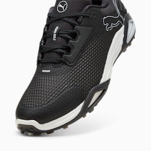 メンズ ゴルフ シャドウキャット ニトロ スパイクレス シューズ, PUMA Black-Silver Mist-PUMA White, extralarge-JPN