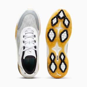 メンズ ゴルフ シャドウキャット ニトロ スパイクレス シューズ, Ash Gray-PUMA Black-Gum, extralarge-JPN