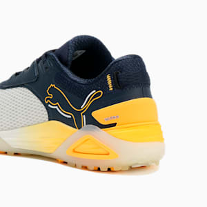メンズ ゴルフ シャドウキャット ニトロ スパイクレス シューズ, PUMA White-Deep Navy-Sun Stream, extralarge-JPN