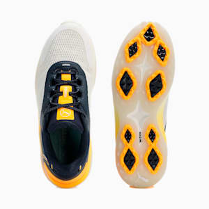 メンズ ゴルフ シャドウキャット ニトロ スパイクレス シューズ, PUMA White-Deep Navy-Sun Stream, extralarge-JPN
