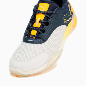 メンズ ゴルフ シャドウキャット ニトロ スパイクレスシューズ, PUMA White-Deep Navy-Sun Stream, extralarge-JPN