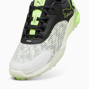 メンズ ゴルフ シャドウキャット ニトロ スパイクレス シューズ, PUMA White-PUMA Black-Fizzy Apple, extralarge-JPN