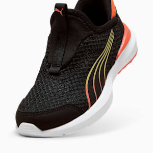 Chaussures de course Kruz ProFoam SLIPTECH™ Enfant, PUMA Black-Redmazing, extralarge