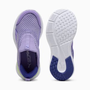 Kruz ProFoam SLIPTECH™ Little Kids' Running Shoes, Lavender Alert-Lapis Lazuli, extralarge