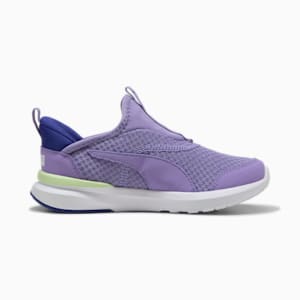 Kruz ProFoam SLIPTECH™ Little Kids' Running Shoes, Lavender Alert-Lapis Lazuli, extralarge