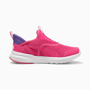Zapatillas de correr Kruz ProFoam SLIPTECH™ para niños pequeños, PUMA Pink-Lilac Frost-Team Violet, extralarge
