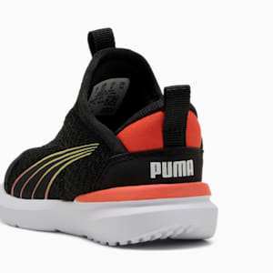 Chaussures de course à pied Kruz SLIPTECH™ Bébé, PUMA Black-Redmazing, extralarge