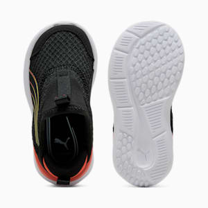 Kruz SLIPTECH™ Toddlers' Running Shoes, PUMA Black-Redmazing, extralarge