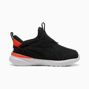 Kruz SLIPTECH™ Toddlers' Running Shoes, PUMA Black-Redmazing, extralarge