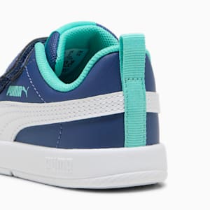 ベビー コートフレックス V3 V スニーカー 12-16cm, Blue Crystal-PUMA White-Aquatic, extralarge-JPN