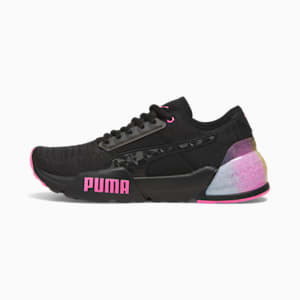 Cell Phase Femme Fade Women's Running Shoes, PUMA Black-Poison Pink, extralarge