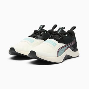 Prospect Women's Training Shoe, Warm White-Cheap Jmksport Jordan Outlet Black-Turquoise Surf-Fast Pink, extralarge