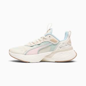 Tenis de running para mujer SOFTRIDE Sway, Alpine Snow-Turquoise Surf-Whisp Of Pink, extralarge