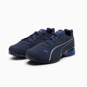 Tazon 7 Evo Men's Running Shoes, PUMA Navy-PUMA Silver-Vivid Blue, extralarge