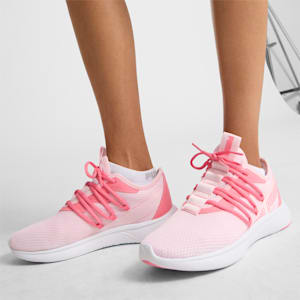 Chaussures de course à pieds Star Vital Double Outline pour femme, Whisp Of Pink-Passionfruit, extralarge