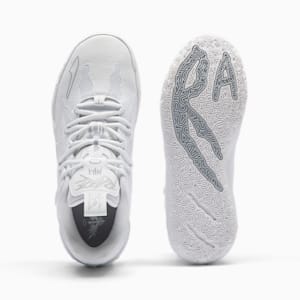 MB.03 Lo Men's Basketball Shoes, PUMA White-Gray Fog, extralarge