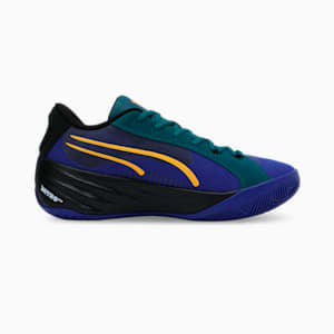All-Pro NITRO™ Crowd Craze Basketball Shoes, Lapis Lazuli-Cold Green-PUMA Black, extralarge-IND