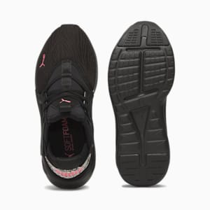 Enzo Evo FelineFine Wide Women's Running Sneakers, PUMA Black-Passionfruit, extralarge
