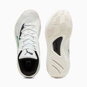 Tenis de basquetbol All-Pro NITRO™ 2 Crowd Craze, Warm White-Glacial Gray-Archive Green, extralarge