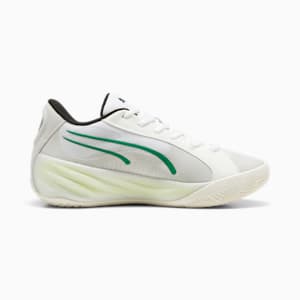 Tenis de basquetbol All-Pro NITRO™ 2 Crowd Craze, Warm White-Glacial Gray-Archive Green, extralarge