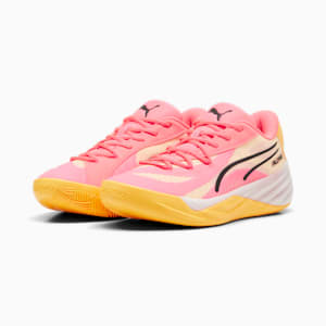 All-Pro NITRO™ Basketball Shoes, Sunset Glow-Sun Stream-PUMA Black, extralarge