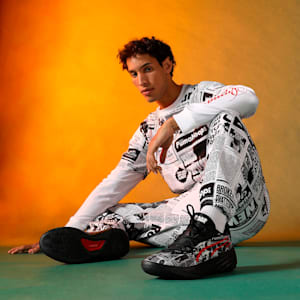 All-Pro NITRO™ Media Day Basketball Shoes, PUMA Black-PUMA White-For All Time Red, extralarge-IND