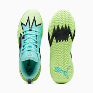 Chaussures de basketball Scoot Zeros Homme, Fizzy Apple-Electric Peppermint, extralarge