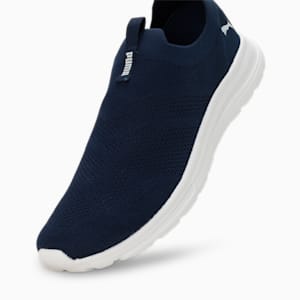 PUMA Cirque Men's Slip-On Shoes, Persian Blue-PUMA White, extralarge-IND