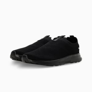 Cirque Men's Slip-On Shoes, PUMA Black-PUMA Black, extralarge-IND