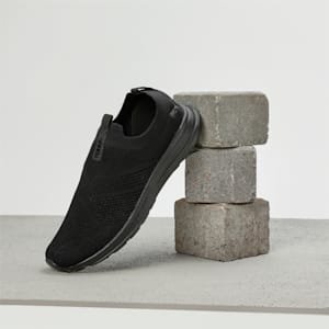 Cirque Men's Slip-On Shoes, PUMA Black-PUMA Black, extralarge-IND