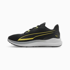 Exotine 2.0 Men's Running Shoes, PUMA Black-Lemon Meringue-Cool Mid Gray, extralarge-IND