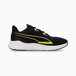 PUMA Exotine 2.0 Men's Running Shoes, PUMA Black-Lemon Meringue-Cool Mid Gray, extralarge-IND