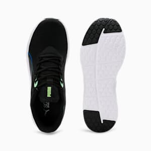 Seriah Men's Running Shoes, PUMA Black-Spring Fern-Racing Blue, extralarge-IND