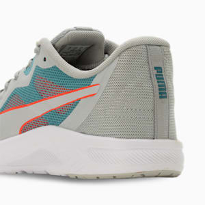 Seriah Men's Running Shoes, Ash Gray-Hot Heat-Bold Blue, extralarge-IND
