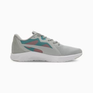 PUMA Seriah Men's Running Shoes, Ash Gray-Hot Heat-Bold Blue, extralarge-IND