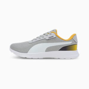 Razz Men's Running Shoes, Ash Gray-PUMA White-Yellow Sizzle, extralarge-IND